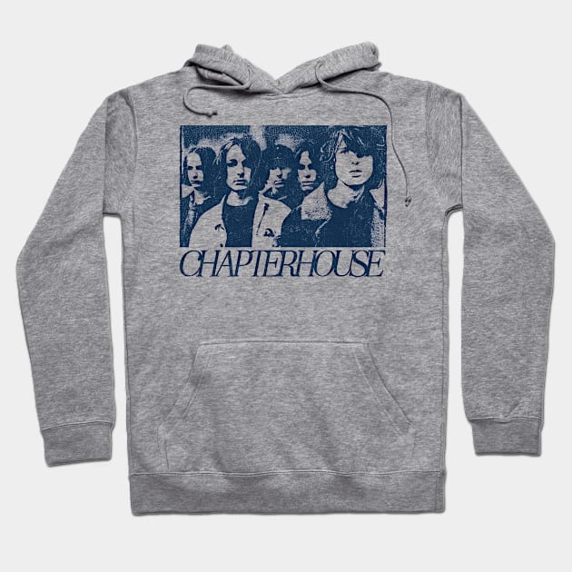 Chapterhouse • • 90s Retro Aesthetic Design Hoodie by unknown_pleasures